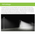 5W led lampadaire, lampe solaire intelligent avec mouvement PIR Sensor, lampe led solaire extérieure